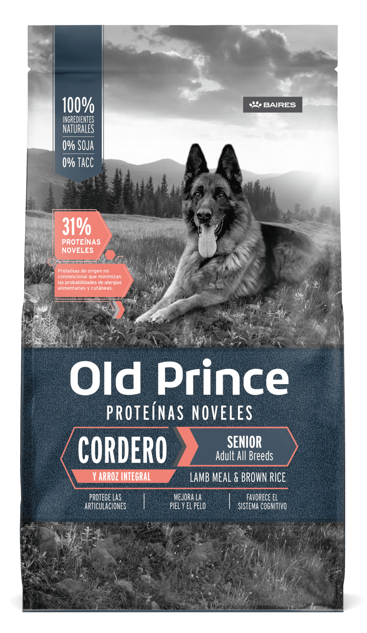 Old Prince Cordero y Arroz Adulto Senior