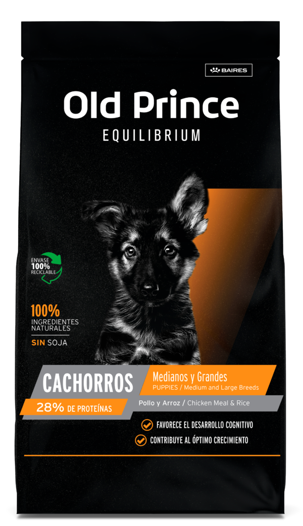 Old Prince Equilibrium Cachorros Medianos y Grandes
