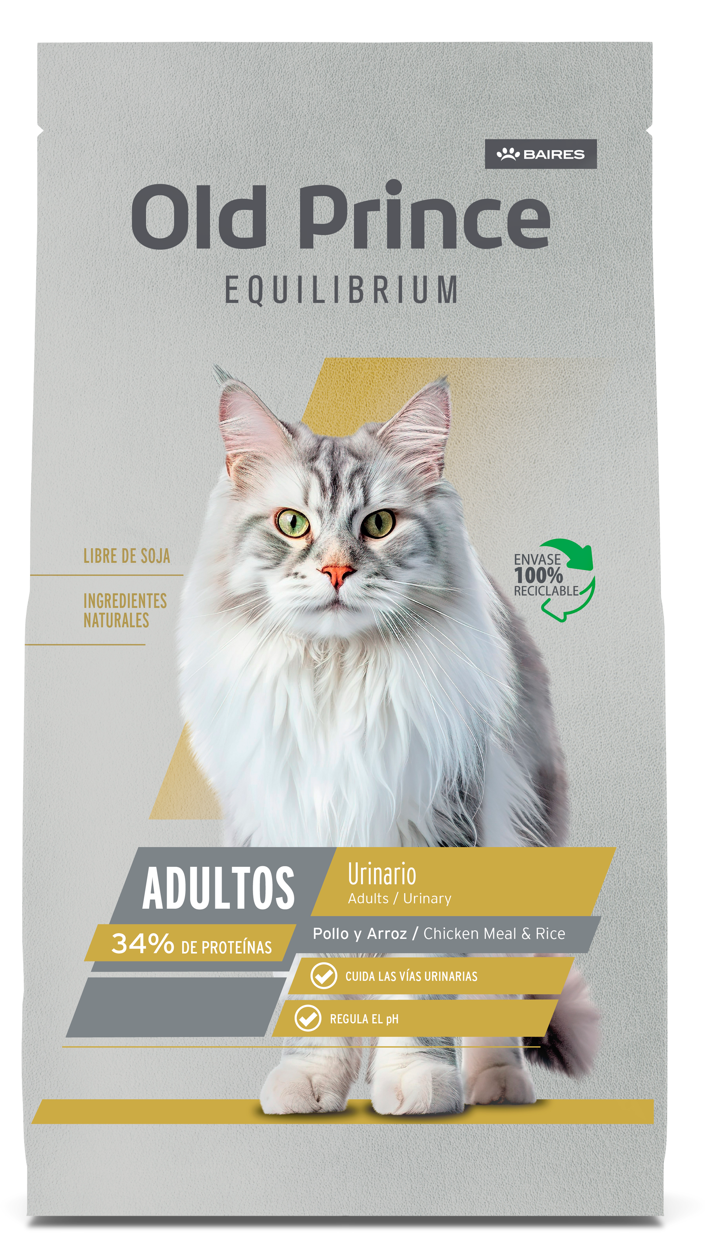 Old Prince Equilibrium Gato Adultos Urinario