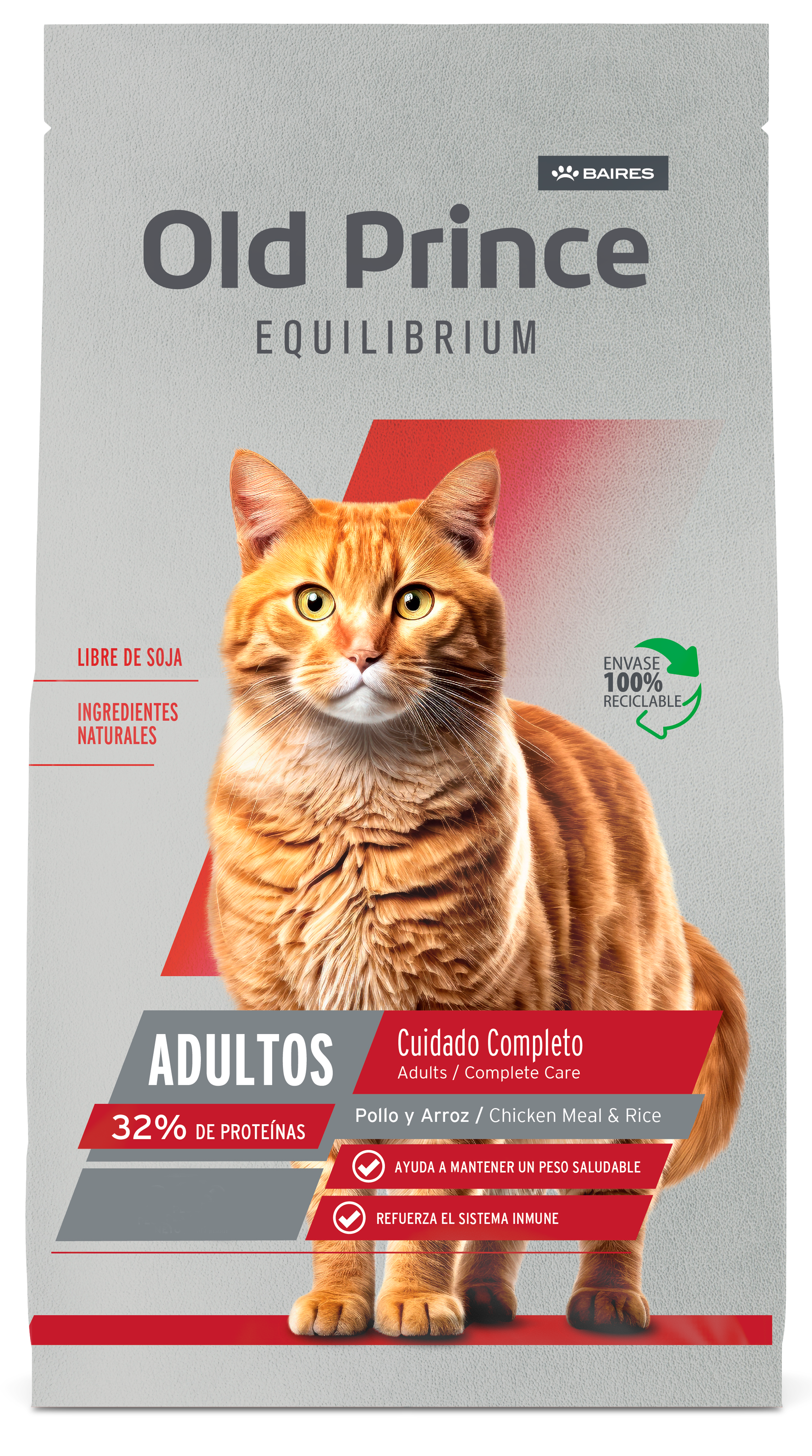 Old Prince Equilibrium Gatos Adultos