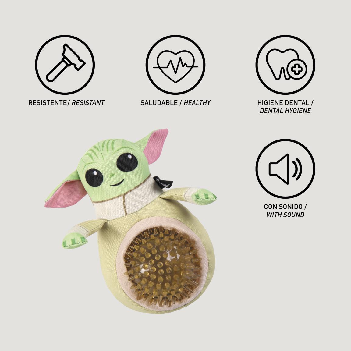 PELOTA + PELUCHE GROGU STAR WARS - VITAL FUN - Imagen 4