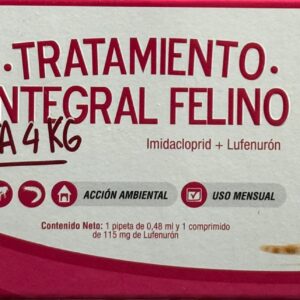 Tratamiento Integral felino hasta 4kg