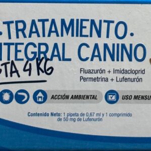 Tratamiento Integral canino hasta 4 kg