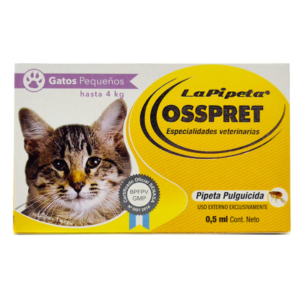 Pipeta Osspret Gato hasta 4 kg