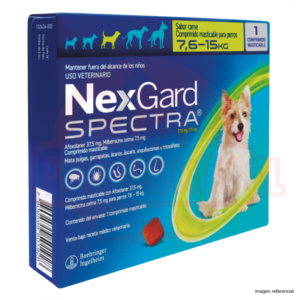 NexGard Spectra 7.5 kg - 15 kg